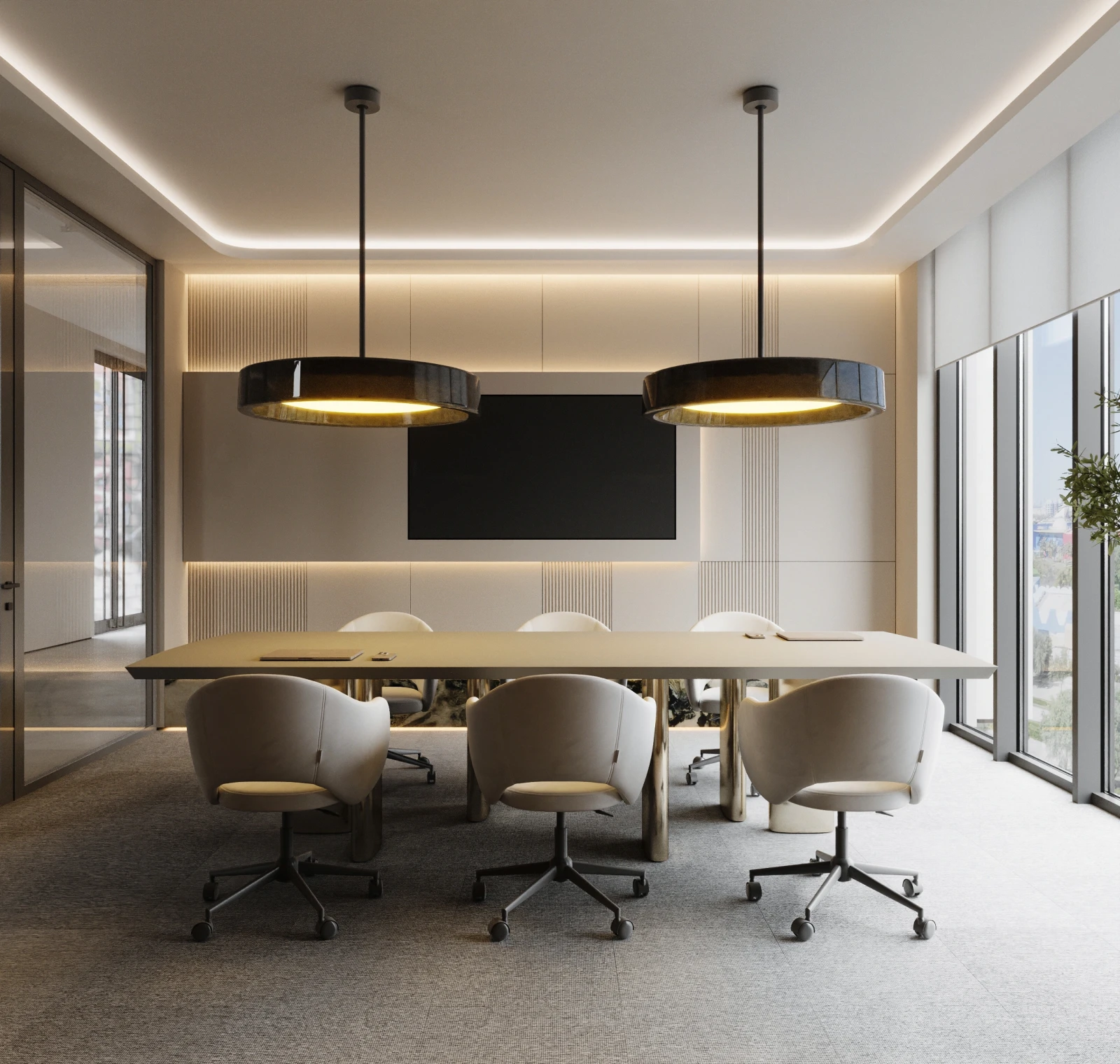Interior common space at 24 HC
